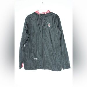 Disney World Minnie Mouse Hooded and Lined Jacket Sz XL